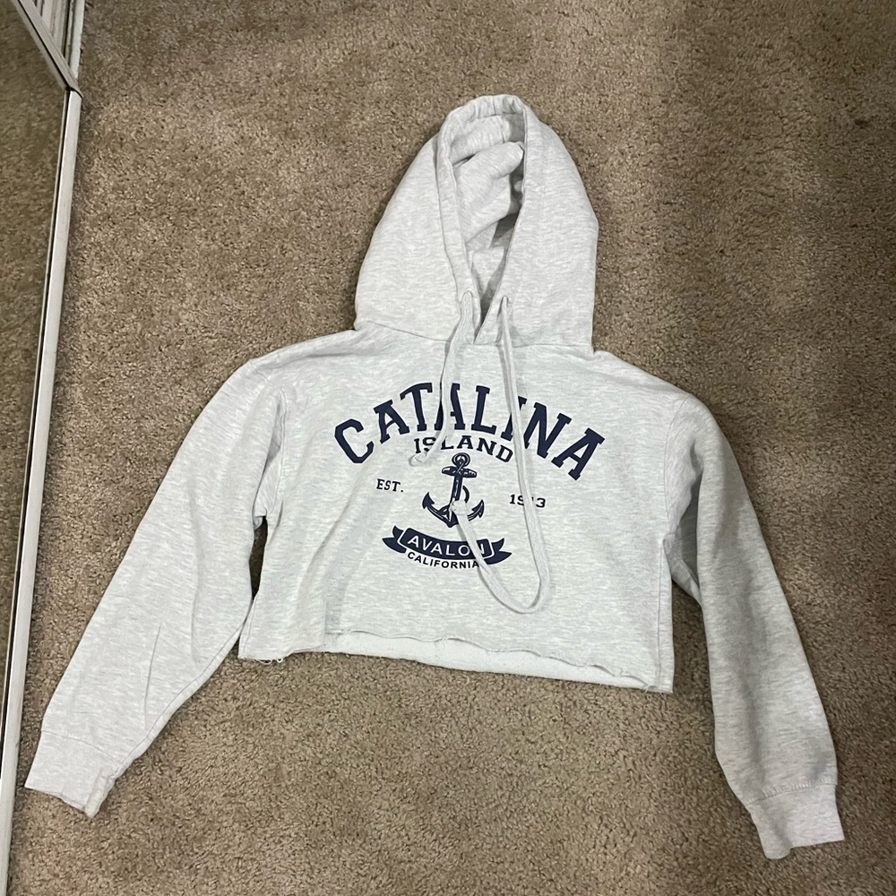 Catalina Island 1913 CA A.M.S Cropped Sweater